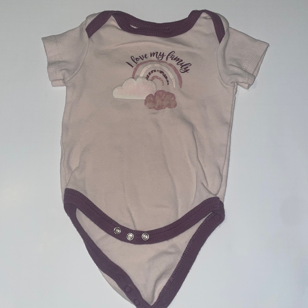 Kyle & Deena onesie size 3-6 months.